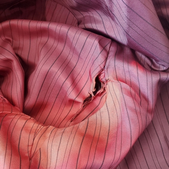 Philippe DUBUC Black Soft 100% Cotton Stylish w/ Pockets Mid-Length Blazer, Sz 8 - Picture 15 of 16